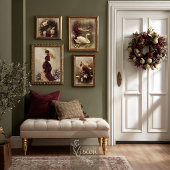 Swan Winter Landscape Christmas Tissue Paper Seidenpapier