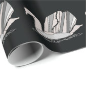 Swan Wrapping Paper Geschenkpapier (Rolleneckpunkt)