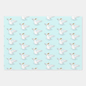 Swan Wrapping Paper Geschenkpapier Set (Vorderseite 2)