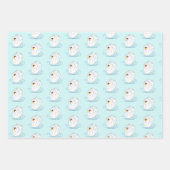 Swan Wrapping Paper Geschenkpapier Set (Vorderseite)