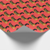 Swan-y Duck Geschenkpapier (Ecke)