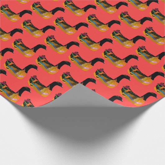 Swan-y Duck Geschenkpapier (Ecke)