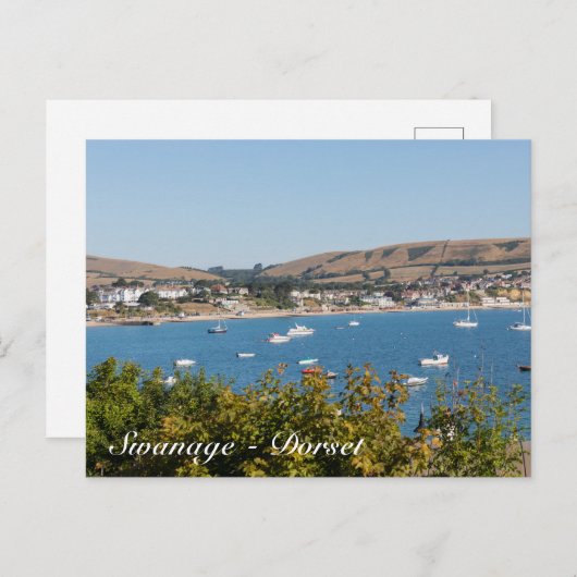Swanage Dorset Postkarte (Vorne/Hinten)
