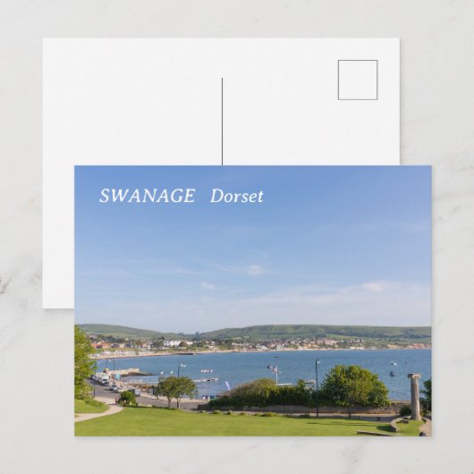 Swanage Dorset Postkarte (Vorne/Hinten)