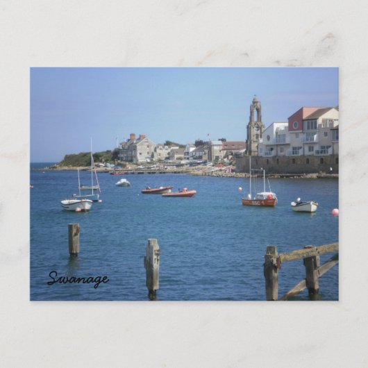 Swanage Postkarte (Vorderseite)