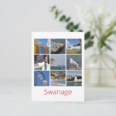 Swanage Postkarte (Stehend Vorderseite)