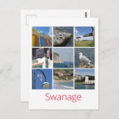 Swanage Postkarte (Vorne/Hinten)