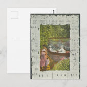 Swanee River Postkarte (Vorne/Hinten)