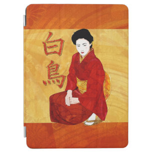 SwanGeisha Japanisch Folk Art iPad Air Hülle