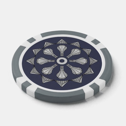 Swanky Art Deco Pokerchips (Einzeln)
