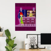 Swanky Hangout Poster (Heimbüro)