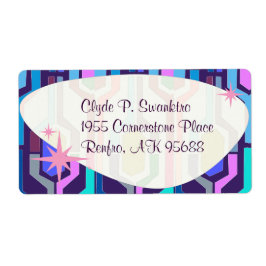 Swanky Pattern Fun Retro Luxe Art Design