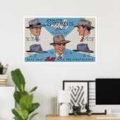 Swann Hats! Poster (Heimbüro)