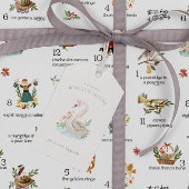 Swans | 12 Day of Christmas Holiday Geschenkanhänger