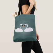 Swans Allover Tote Bag Tasche (Von Nahem)