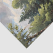 Swans am See - Decoupage - Seidenpapier (Detail)