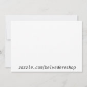 Swans auf Lake Card Karte (Rückseite)