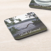Swans auf Loch Lomond Getränkeuntersetzer (Linke Seite)