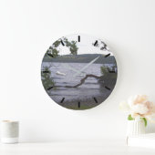 Swans auf Loch Lomond Große Wanduhr (Zuhause)