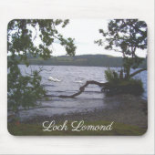 Swans auf Loch Lomond Mousepad (Vorne)