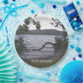 Swans auf Loch Lomond Pappteller (Party)