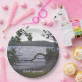 Swans auf Loch Lomond Pappteller (Party)