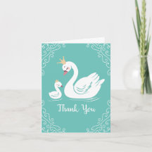 Swans Baby Showbird mit Crown Theme Aquamarin