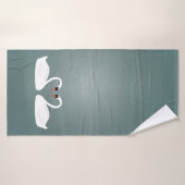 Swans Badehandtuch (Badehandtuch)