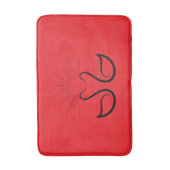 Swans Bath Mat Badematte (Vorderseite Vertikal)