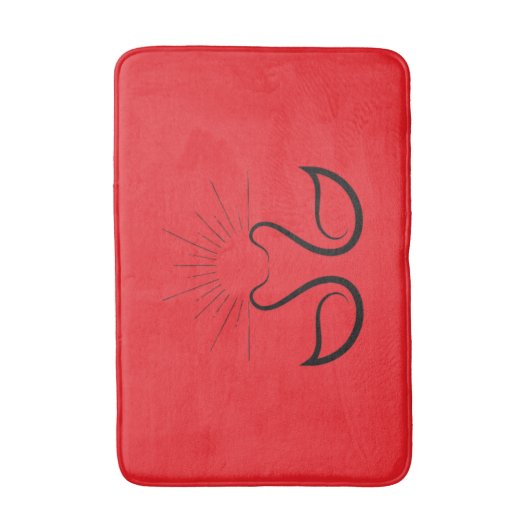 Swans Bath Mat Badematte (Vorderseite Vertikal)