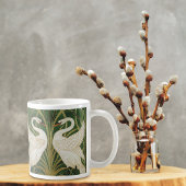 Swans Birds Iris Reeds Walter Crane Kaffeetasse