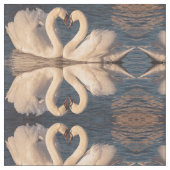 Swans Fabric Stoff (Nahaufnahme)