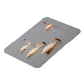Swans Fishing Flexible Foto Magnet (Linke Seite)