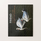 Swans "Friend Quote" Puzzle (Vertikal)