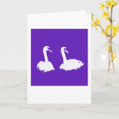 Swans Grafikkarte Karte (Gelbe Blume)