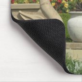 Swans Guarding Hollis Gardens Mousepad (Ecke)