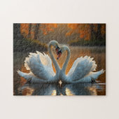 Swans In Autumn  Puzzle (Horizontal)