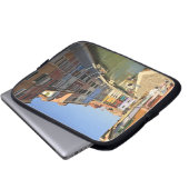 Swans in Canale, Burano Island, Venedig, Italien Laptopschutzhülle (Vorne Knopf)