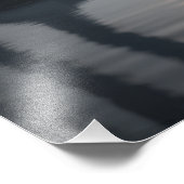 Swans in Liebe Poster (Ecke)