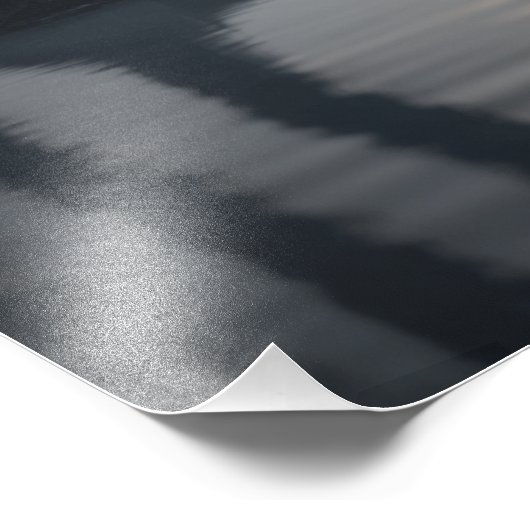 Swans in Liebe Poster (Ecke)