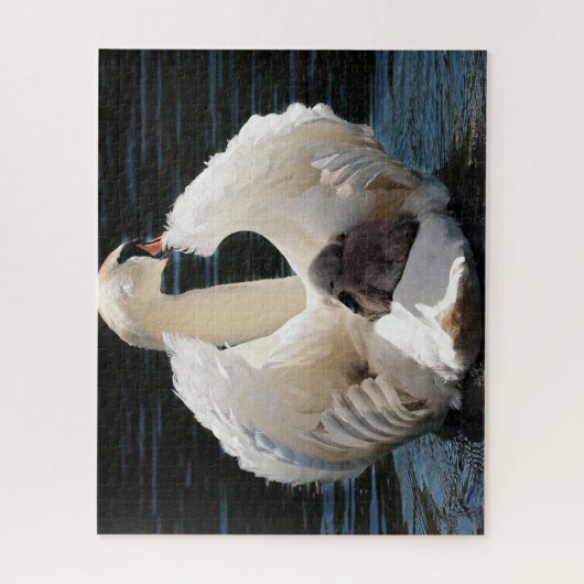 Swans Jigsaw Puzzle (Vertikal)
