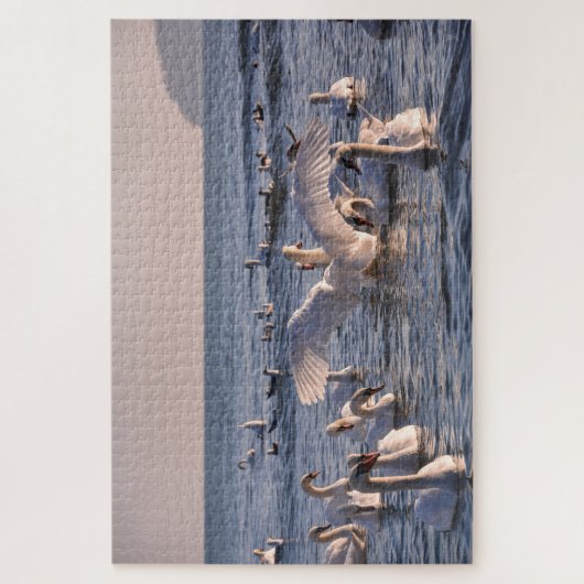 Swans Jigsaw Puzzle (Vertikal)