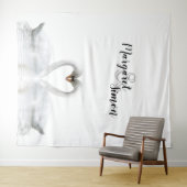 Swans Liebe benennt Hochzeit Wandteppich (Beispiel (Horizontal))