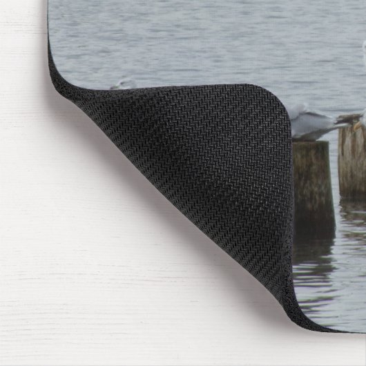 Swans n Seagulls Mouse Pad Mousepad (Ecke)