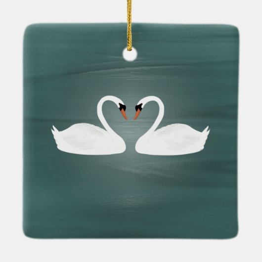 Swans Ornament (Rückseite)