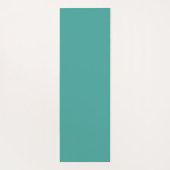 Swans & Personalisierter Name auf Türkis Yogamatte (Rückseite)