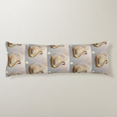 "Swan's Reflections of Beauty" Seitenschläferkissen (Rückseite)