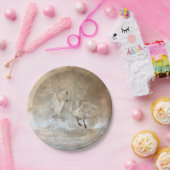 Swans - Rundpapier-Teller Pappteller (Party)