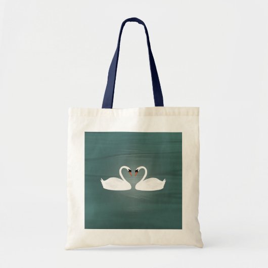Swans Tote Bag Tragetasche (Vorne)