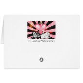 Swans von Liebe Grußkarte (Rückseite Horizontal)